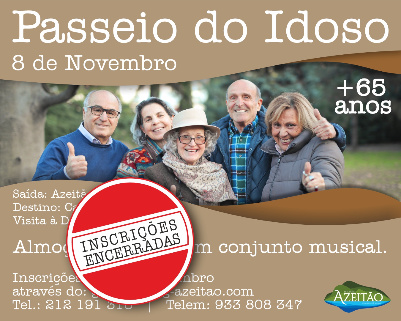 passeio de idosos post inscricoes encerradas